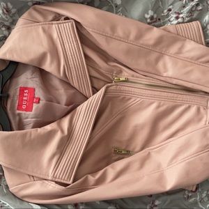 Pink Leather Jacket